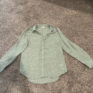 Cute Long Sleeve Blouse